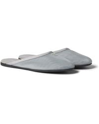 Miu Miu - Mesh Fabric Slippers - Lyst
