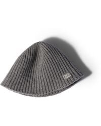 Miu Miu - Wool And Cashmere Hat - Lyst