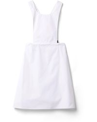Miu Miu - Poplin Apron Dress - Lyst