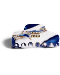 Miu Miu - Claw Clip With Logo - Lyst