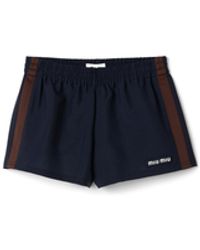 Miu Miu - Kid Mohair Shorts - Lyst