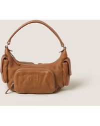 Miu Miu - Pocket Nappa Leather Bag - Lyst