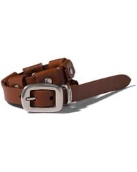 Miu Miu - Leather Bracelet With Buckle - Lyst