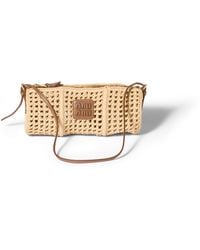 Miu Miu - Crochet Mesh Pouch - Lyst
