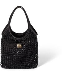 Miu Miu - Ivy Beaded Duchesse Bag - Lyst