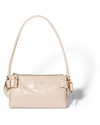 Miu Miu - Shiny Leather Pouch - Lyst