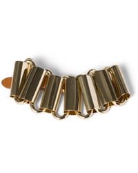 Miu Miu - Armband Aus Metall Und Leder, Damen, Größe - Lyst