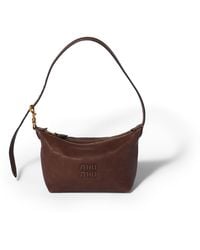Miu Miu - Miu Spirit Nappa Leather Bag - Lyst