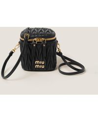 Miu Miu - Matelassé Nappa Leather Micro Bag - Lyst
