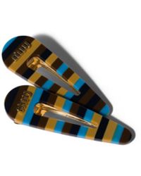 Miu Miu - Hair Clips With Logo - Lyst