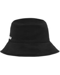 Miu Miu - Cotton Bucket Hat - Lyst