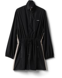 Miu Miu - Technical Silk Dress - Lyst