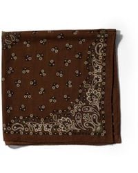 Miu Miu - Printed Wool And Cashmere Scarf - Lyst