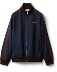 Miu Miu - Kid Mohair Blouson Jacket - Lyst