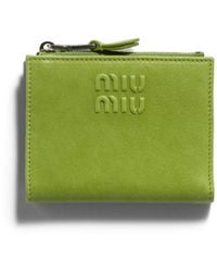 Miu Miu - Small Leather Wallet - Lyst