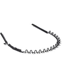 Miu Miu - Metal And Leather Headband - Lyst