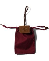 Miu Miu - Drill And Leather Trick - Lyst