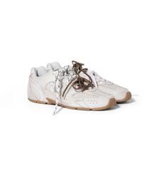 Miu Miu - New Balance X 530 Sl Deco' Leather Sneakers - Lyst