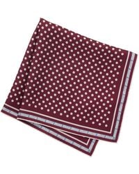 Miu Miu - Printed Twill Scarf - Lyst