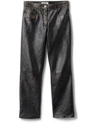 Miu Miu - Nappa Leather Pants - Lyst