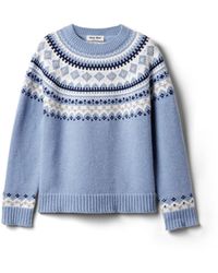 Miu Miu - Wool Crew-Neck Sweater - Lyst