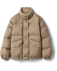 Miu Miu - Medium-Weight Technical Pongé Down Jacket - Lyst
