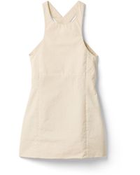 Miu Miu - Old Gabardine Mini-Dress - Lyst