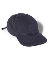 Miu Miu - Denim Baseball Cap - Lyst