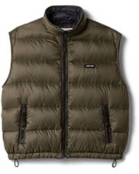 Miu Miu - Padded Light Pongé Vest - Lyst