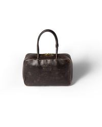 Miu Miu - Beau Nappa Leather Bag - Lyst