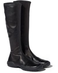 Miu Miu - Stretch Nappa Leather Boots - Lyst