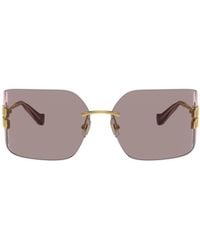 Miu Miu - Aube Sunglasses - Lyst