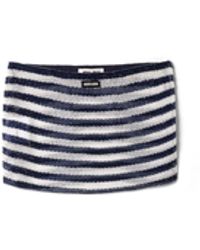 Miu Miu - Embroidered Beaded Miniskirt - Lyst