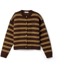 Miu Miu - Wool And Cashmere Cardigan - Lyst