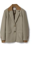 Miu Miu - Single-Breasted Kid Mohair Jacket - Lyst