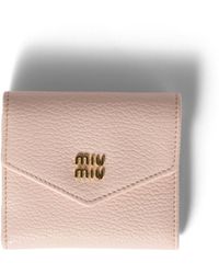 Miu Miu - Small Leather Wallet - Lyst