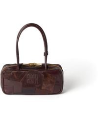 Miu Miu - Beau Leather Patchwork Bag - Lyst