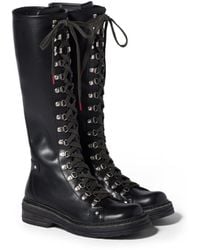 Miu Miu - Leather Boots - Lyst