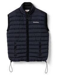 Miu Miu - Light Pongé Down Vest - Lyst