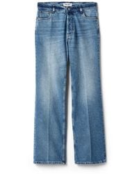 Miu Miu - Washed Denim Jeans - Lyst