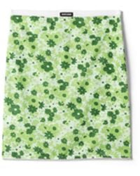 Miu Miu - Stretch Fabric Midi Skirt - Lyst
