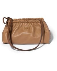 Miu Miu - Pochette En Cuir Nappa, Femme - Lyst