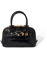 Miu Miu - Aventure Crocodile Embossed Calfskin Mini-Bag - Lyst