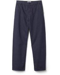 Miu Miu - Garment-Dyed Gabardine Pants - Lyst