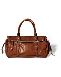 Miu Miu - Shiny Leather Handbag - Lyst