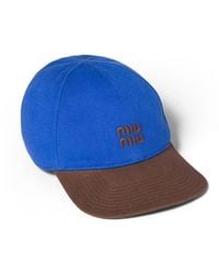 Miu Miu - Drill Baseball Cap - Lyst