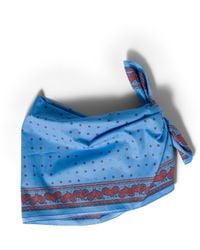 Miu Miu - Printed Poplin Scarf - Lyst