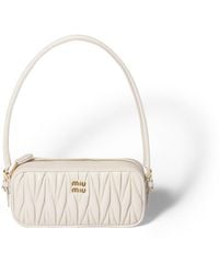 Miu Miu - Matelassé Nappa Leather Pouch - Lyst