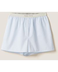 Miu Miu - Striped Boxer Shorts - Lyst