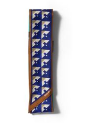 Miu Miu - Printed Silk Skinny Scarf - Lyst